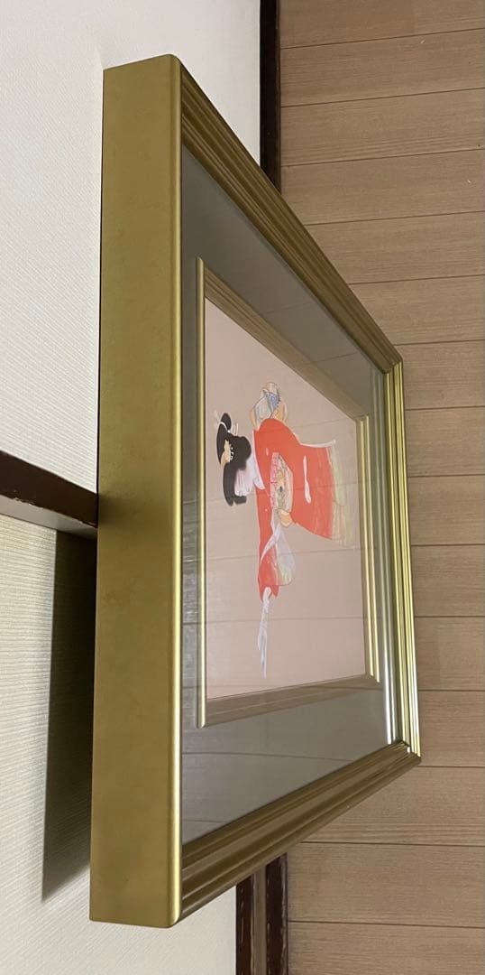 上村松園　序の舞　美人画　限定300部　シルクスクリーン　10号　X71