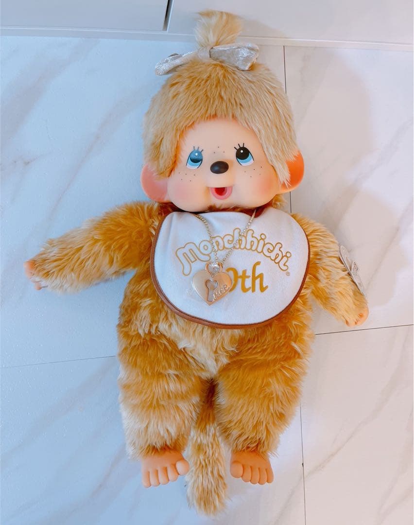 ゴールドモンチッチ　40周年限定タグ付　L セキグチ