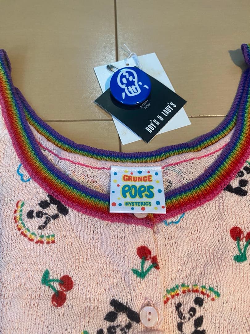 未使用　初期　ヒステリックグラマー パンダ柄　セットアップ　タンクトップY2K