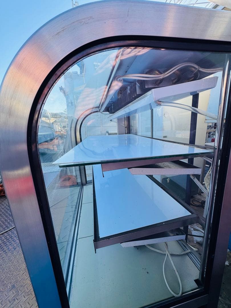 大穂製作所 冷蔵ショーケース 3段 幅90cm 動作良好 OHGU-T-980B