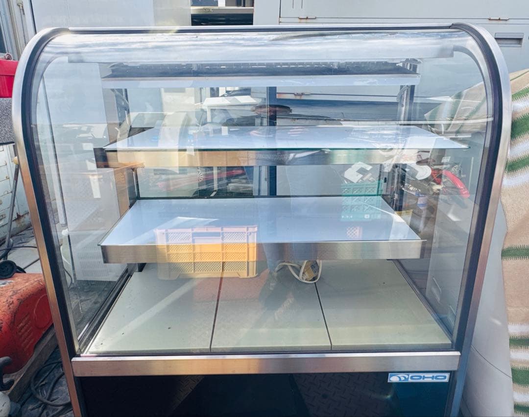 大穂製作所 冷蔵ショーケース 3段 幅90cm 動作良好 OHGU-T-980B