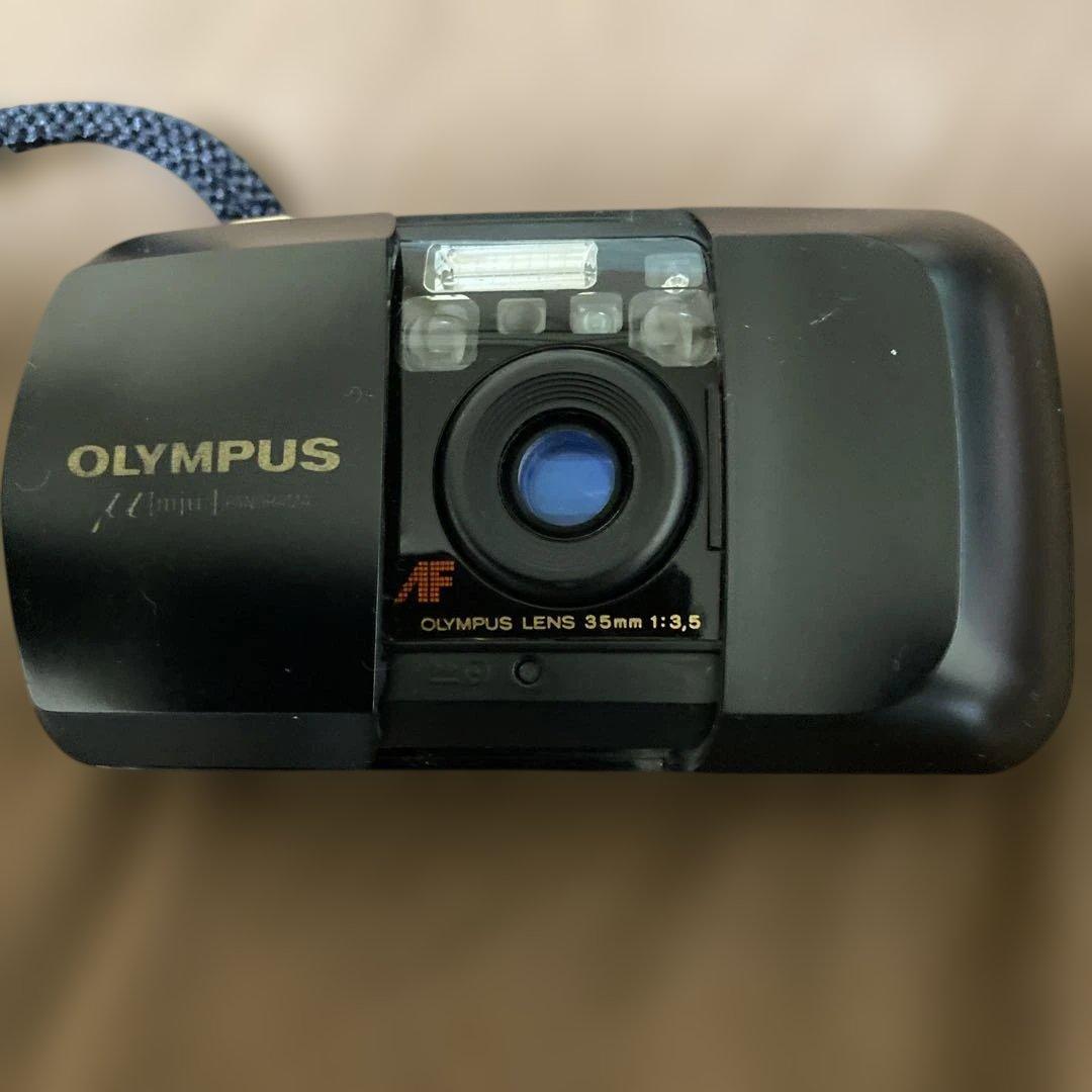 動作品ですがOLYMPUS μ[mju:] ミューPANORAMA ジャンクにて
