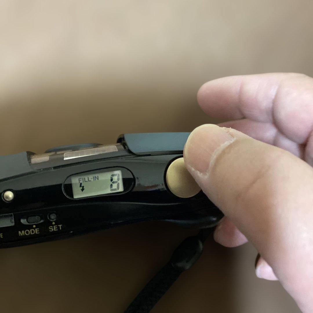 動作品ですがOLYMPUS μ[mju:] ミューPANORAMA ジャンクにて