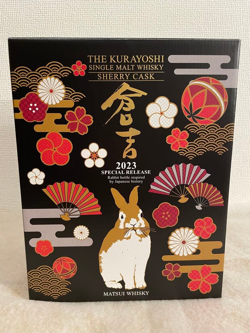 レア　倉吉 2023 卯　うさぎ　シングルモルト　1L 未開栓　箱キズあり