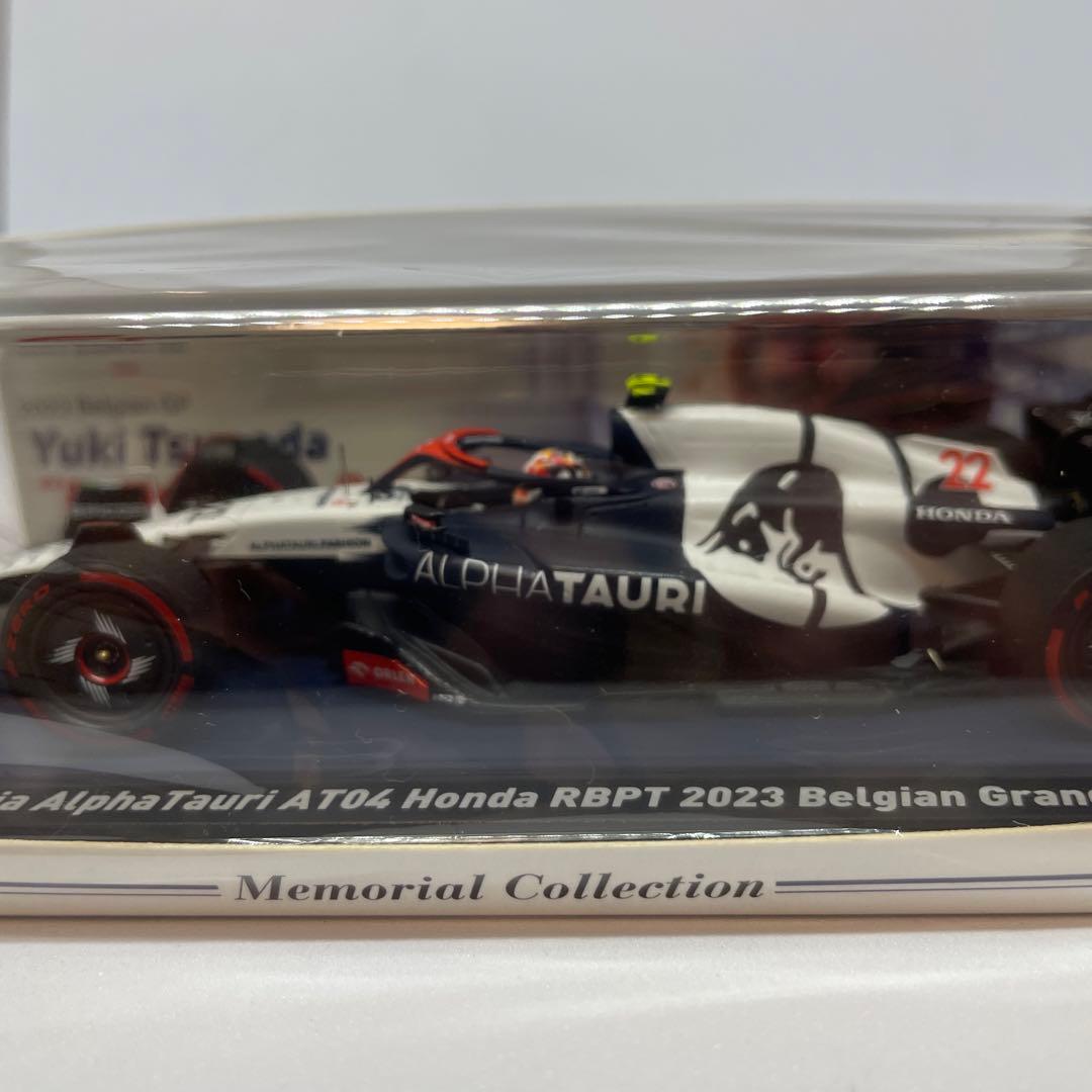 特注スパーク 1/43 アルファタウリ AT04 ベルギーGP 角田裕毅