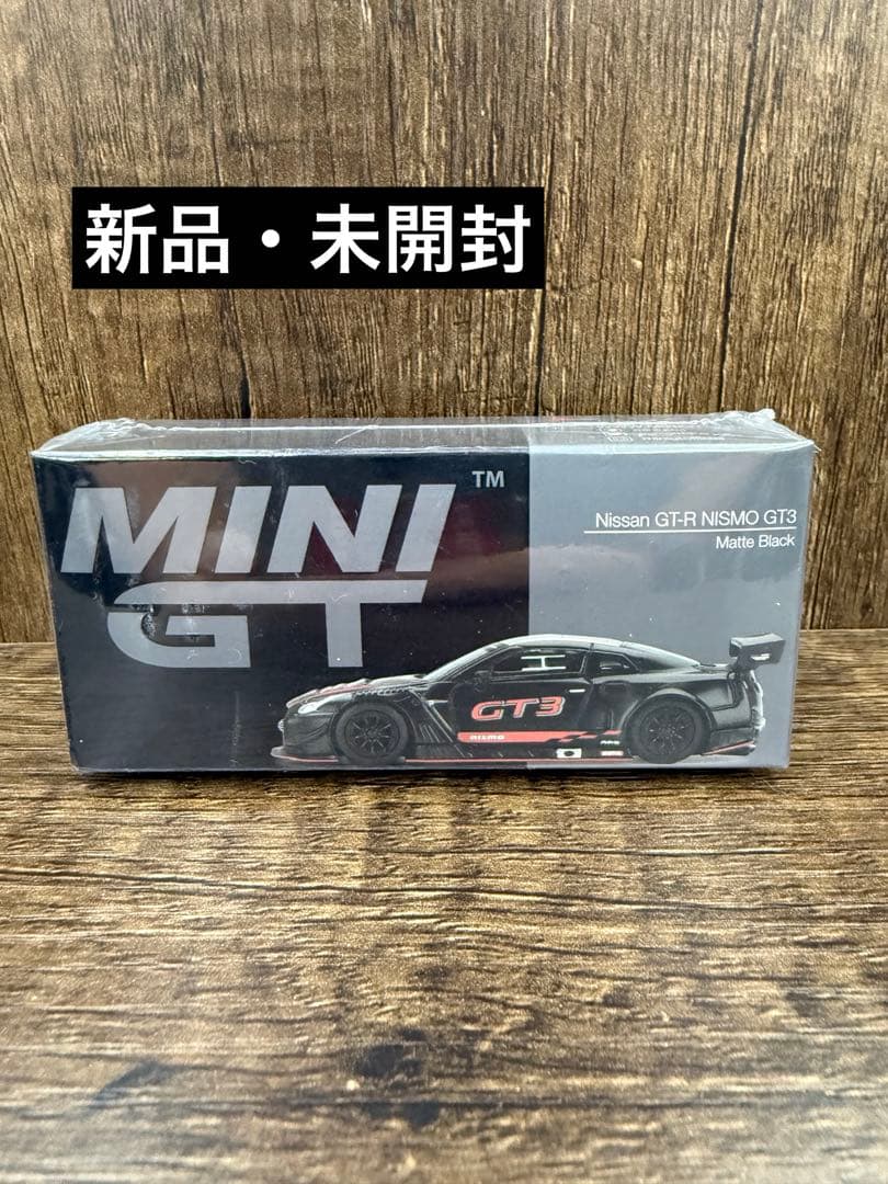 MINI GT Nissan GT-R NISMO GT3 マットブラック