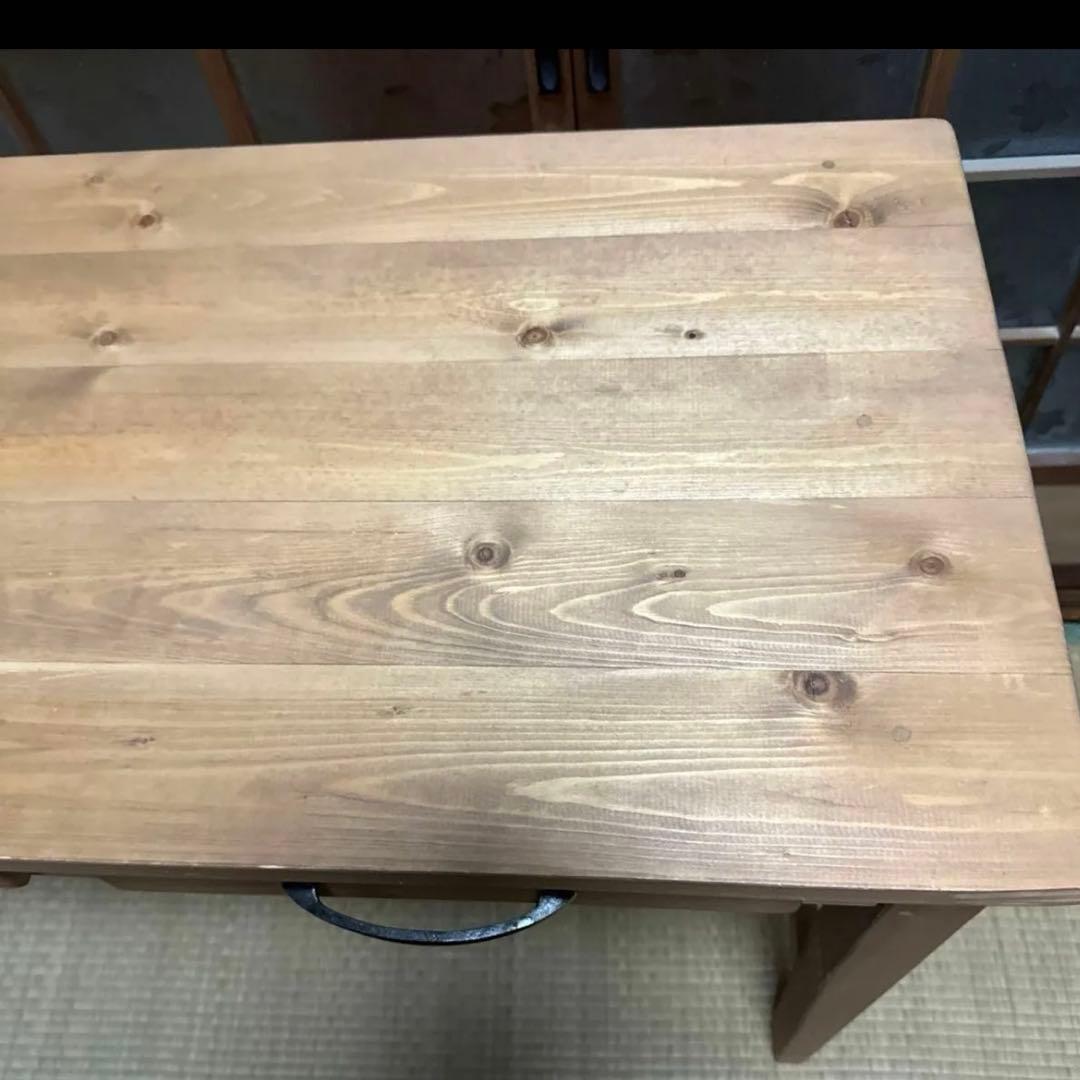 chibi ponta ☾⋆ 木製引き出しテーブル