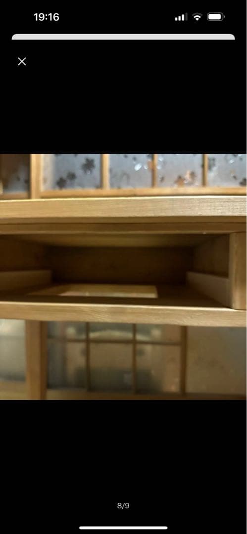 chibi ponta ☾⋆ 木製引き出しテーブル