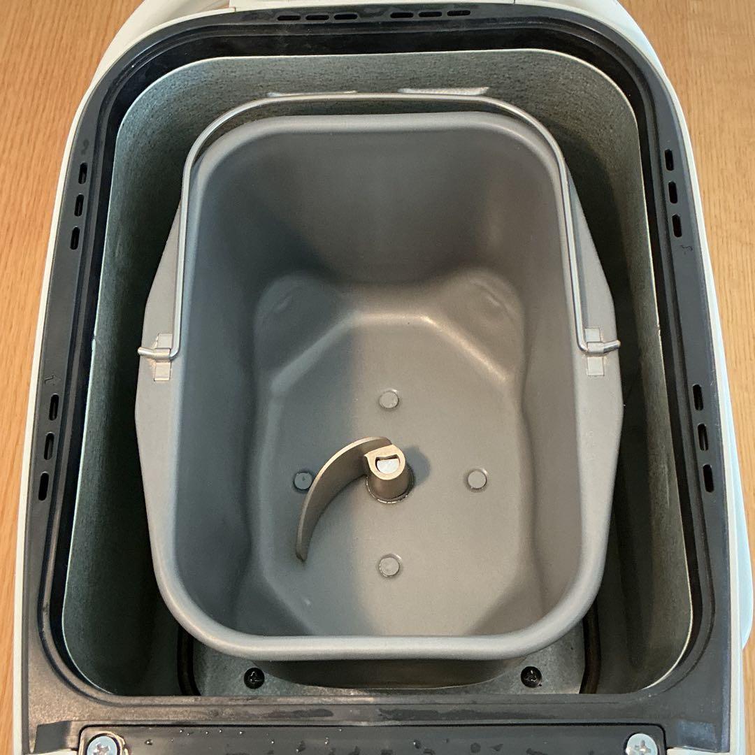 ☆美品 MK精工 HBK-152 ホワイト 自動ホームベーカリー　2020年製