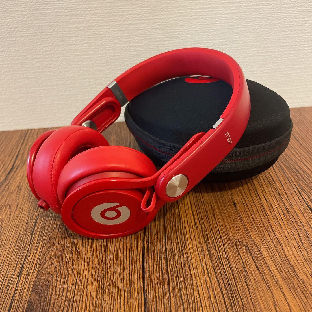 良品⭐️Beats by Dr Dre BT ON MIXR レッド赤