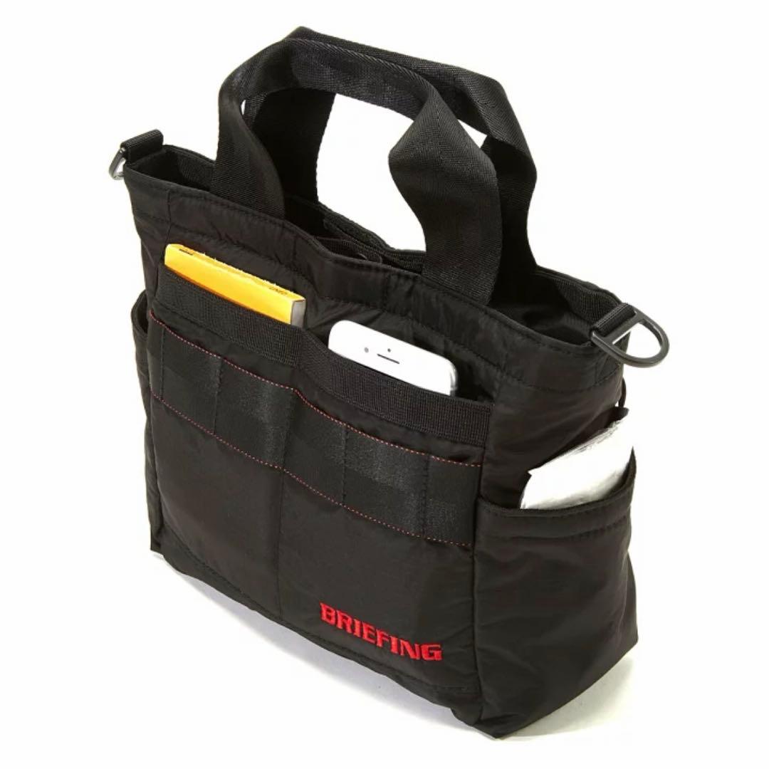 BRIEFING 2WAY トートバッグ ブラック　／ゴルフ・デイリー