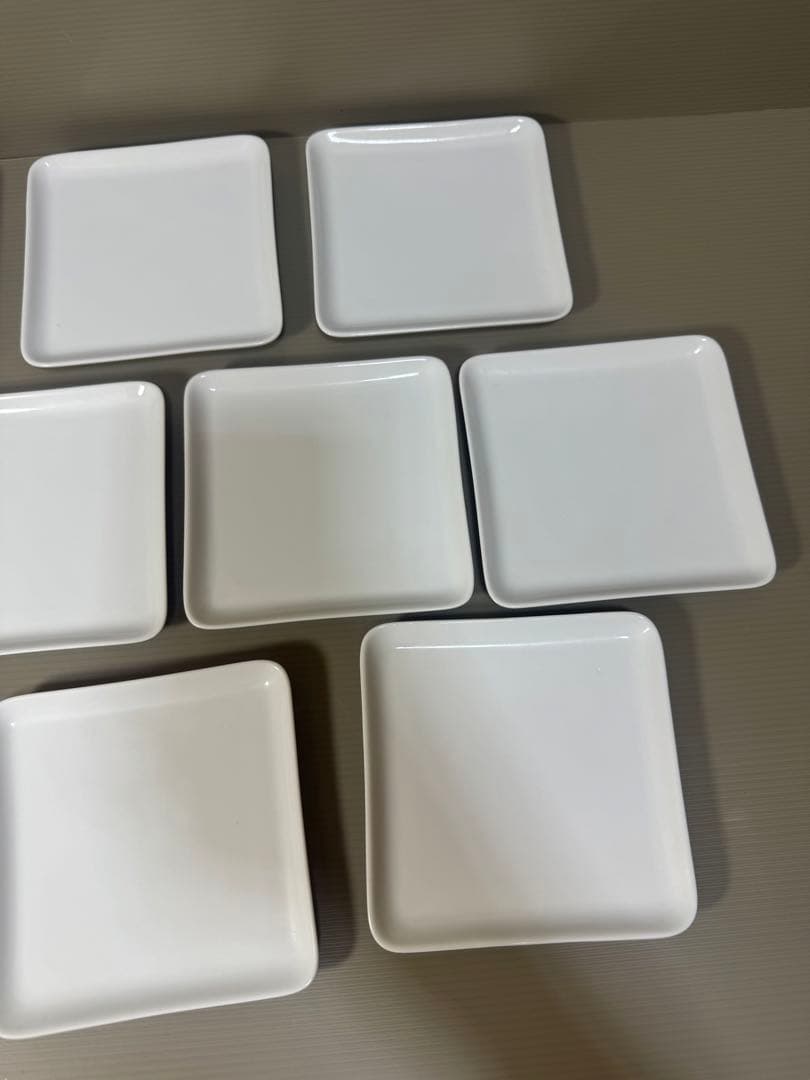 2231 香蘭社　白磁　皿　10客　未使用