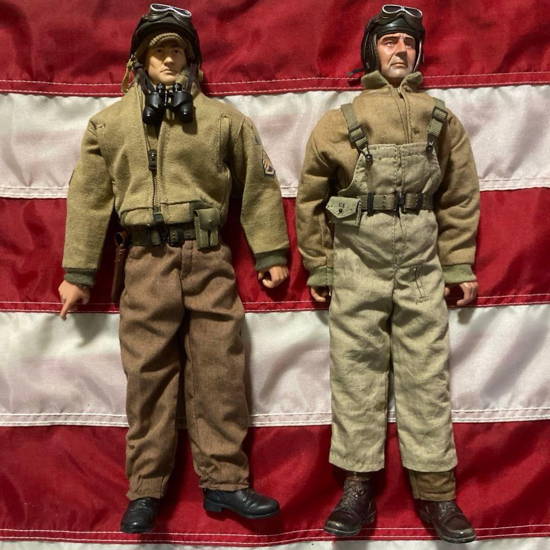 ドラゴンモデルズ製1/6米陸軍　第1機甲師団戦車クルー(箱無し2体セット)