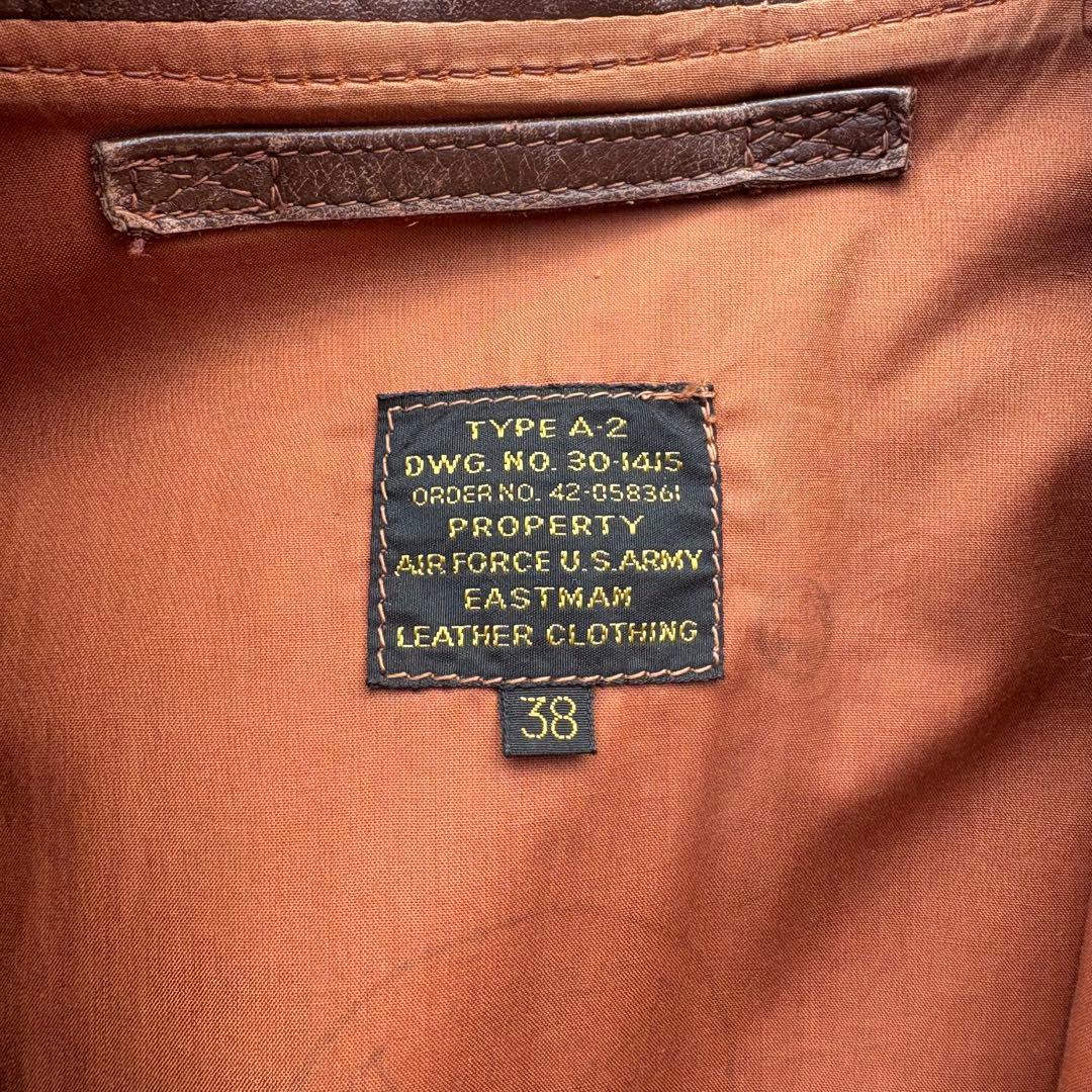 EASTMAN LEATHER A-2 フライトジャケット