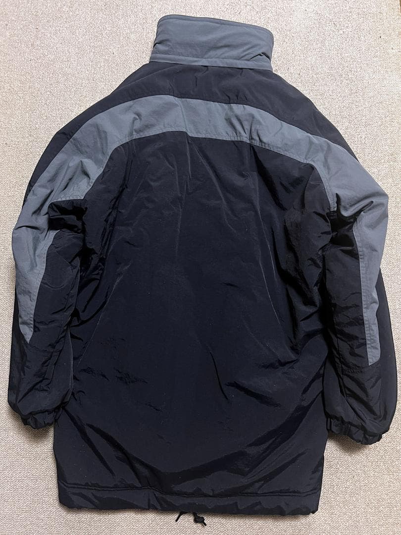 ジャケット・アウター ennoy PADDED NYLON BENCH COAT BLACK GRAY