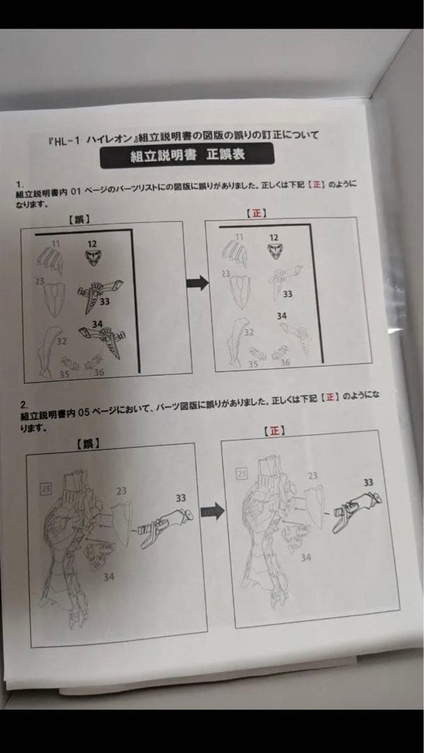 アワートレジャー　1/100 ハイレオン　FSS ガレージキット