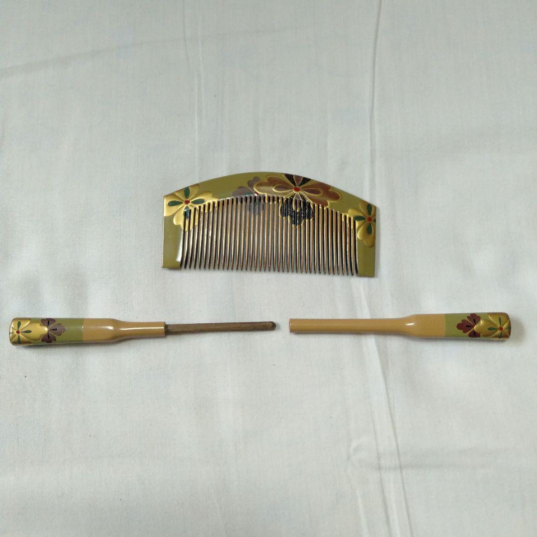 骨董品　アンティーク　クシ　かんざし