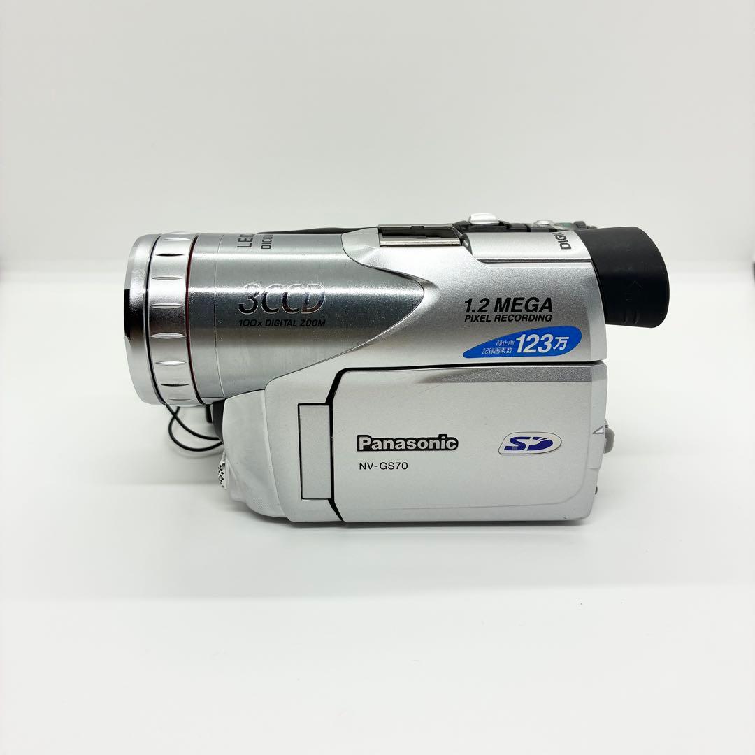 動作品 Panasonic パナソニック NV-GS70 デジタルビデオカメラ