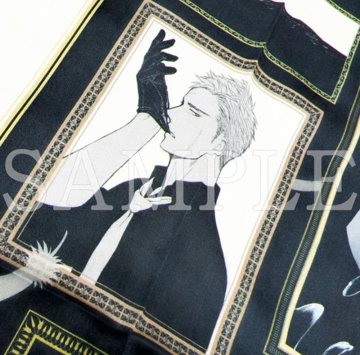 囀る鳥は羽ばたかない ハンカチーフ ヨネダコウ