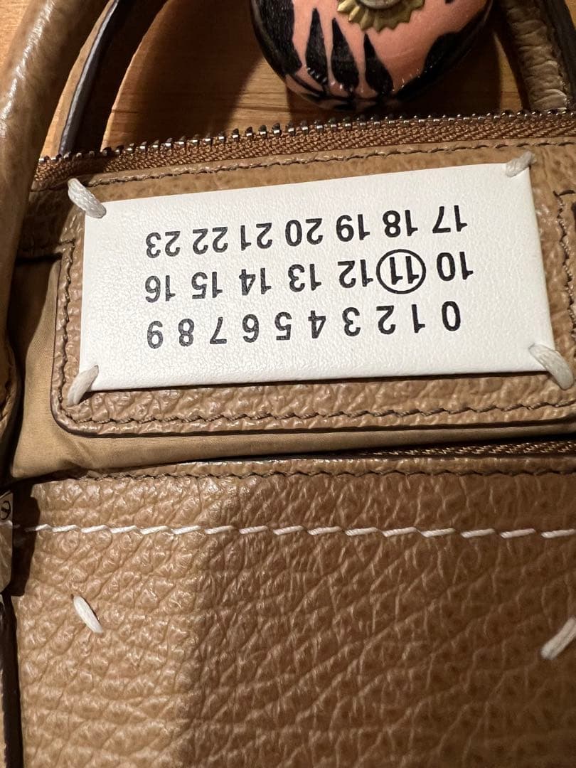 さや⭐︎メゾンマルジェラ 5ac ミニ　バッグ　ベージュ✨✨