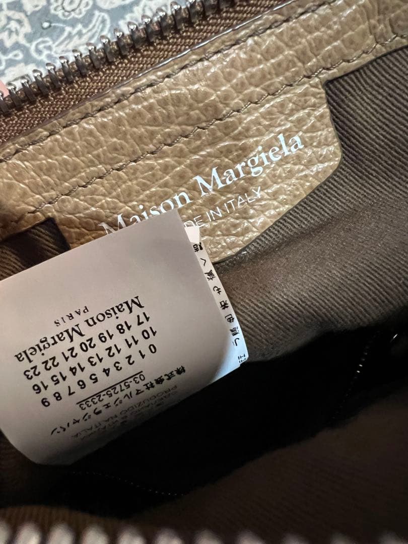 さや⭐︎メゾンマルジェラ 5ac ミニ　バッグ　ベージュ✨✨