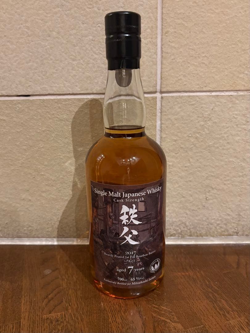 秩父 2017 700ml 65%　7年熟成　イチローズモルト　秩父蒸溜所