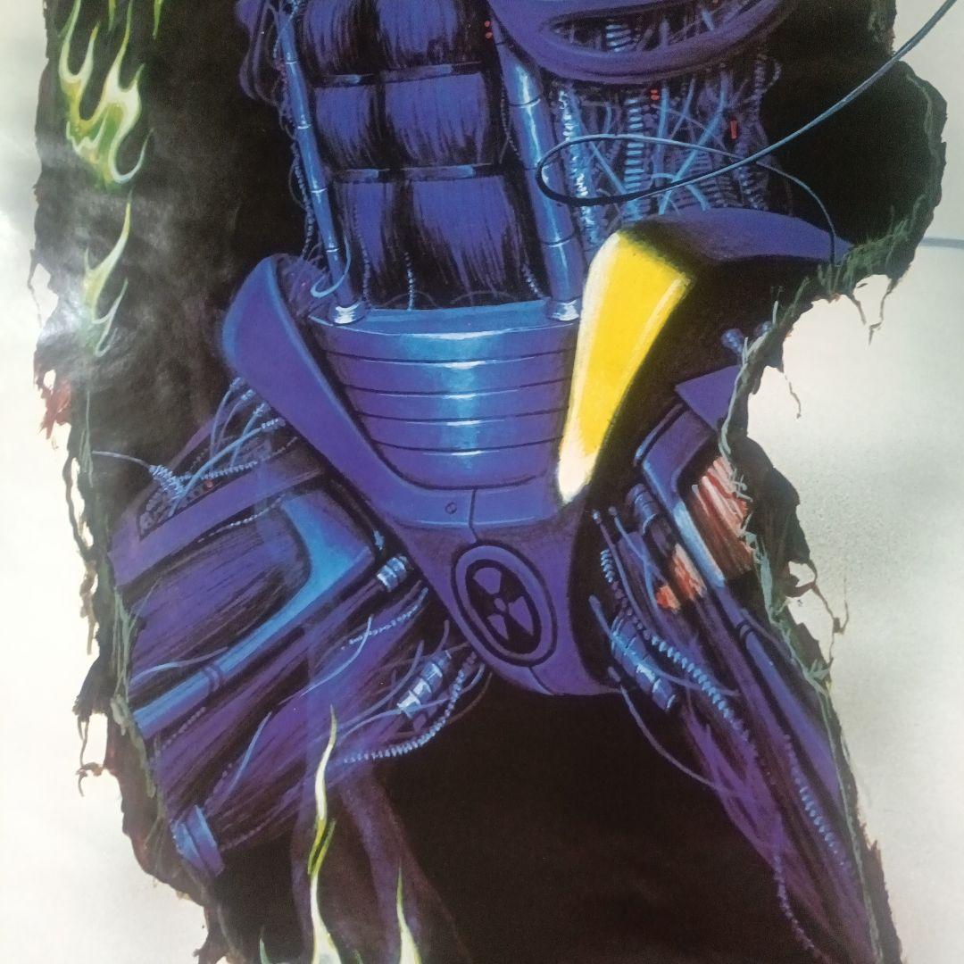 IRON MAIDEN 1987 大判ポスター ヴィンテージ レア