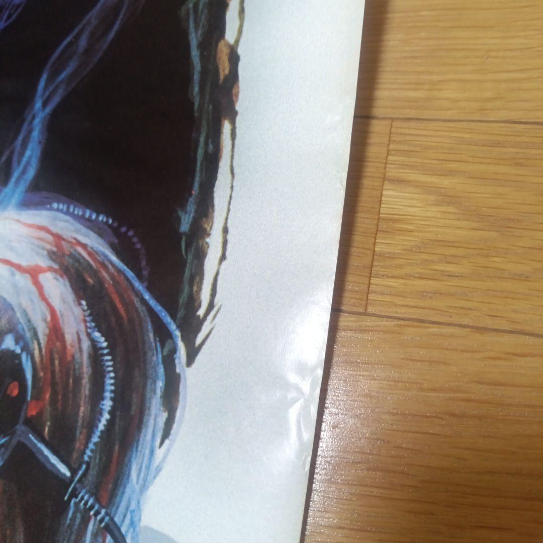 IRON MAIDEN 1987 大判ポスター ヴィンテージ レア