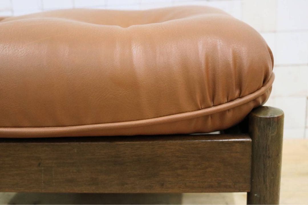 GMIO43◯maruni / 孔雀マルニ オットマン フットスツール 足置き