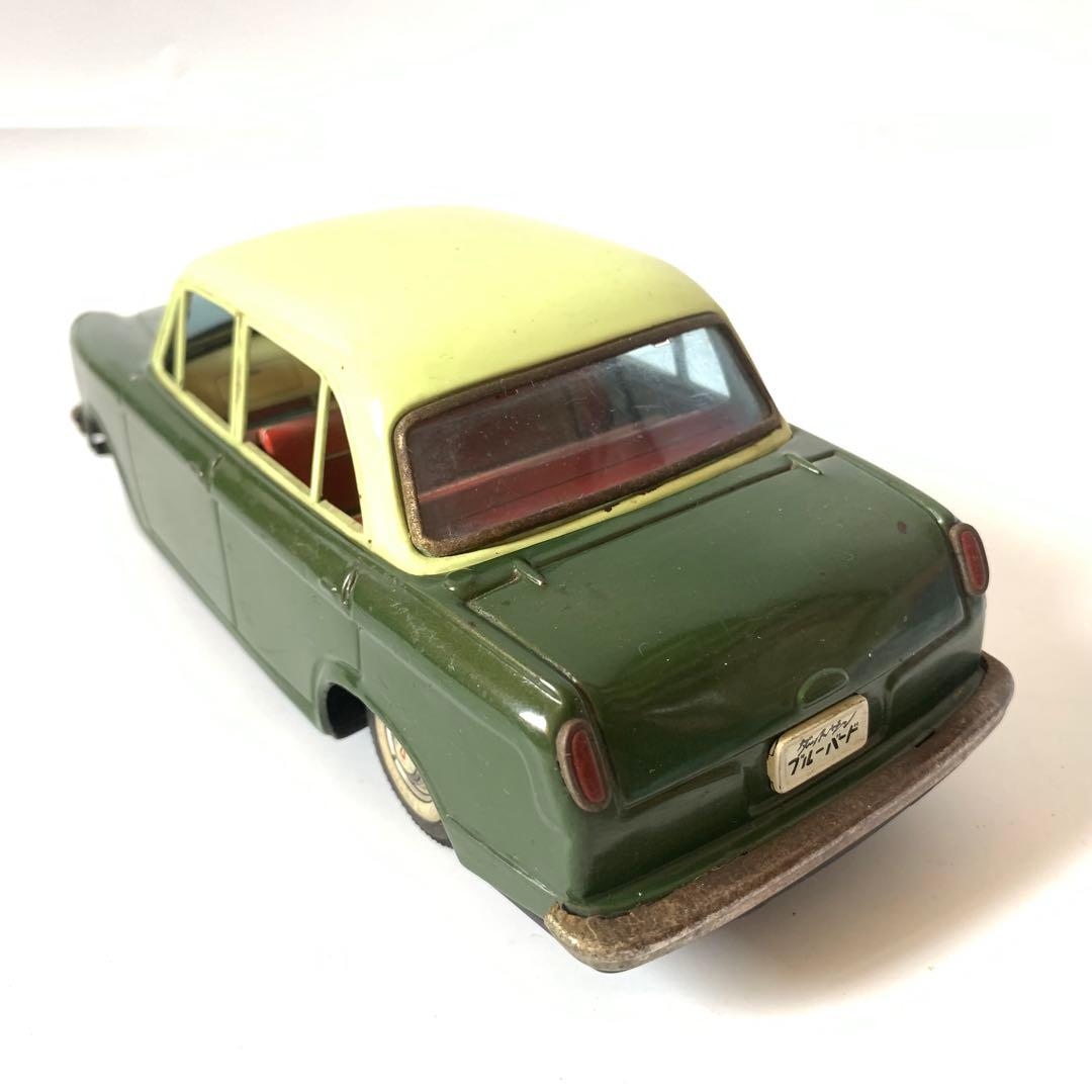 BCバンダイ ダットサン ブルーバード ブリキ フリクション 当時物