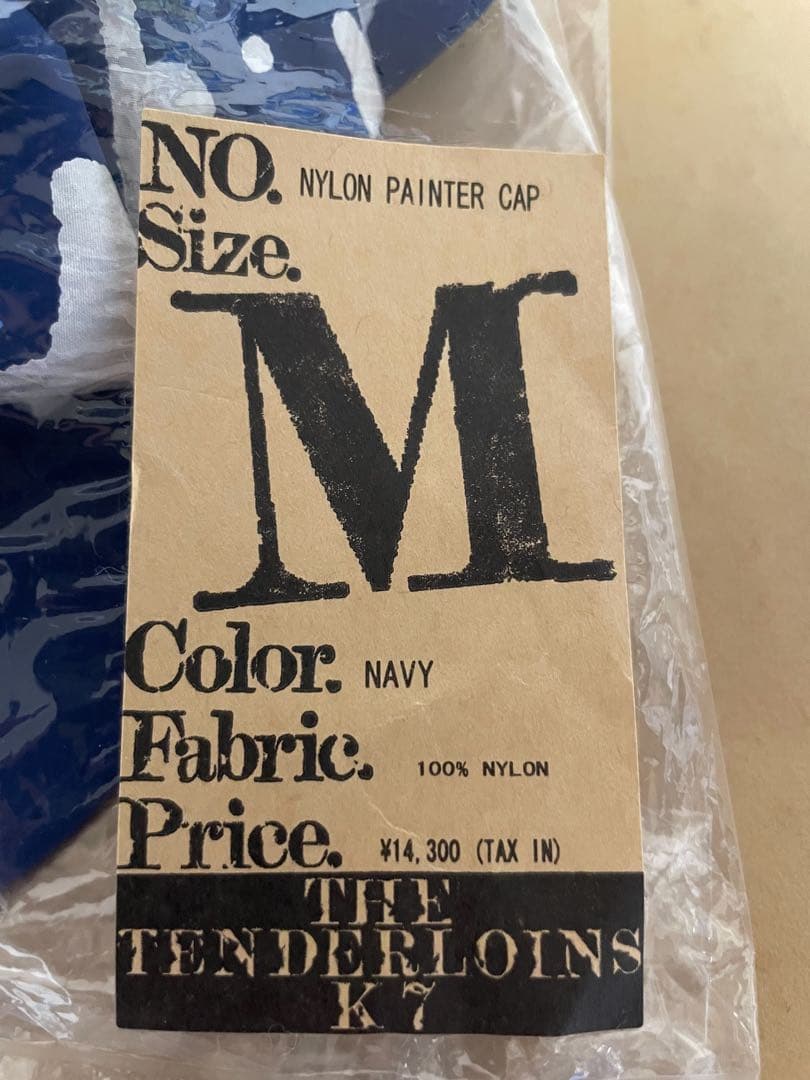 TENDERLOIN テンダーロイン NYLON PAINTER CAPキャップ