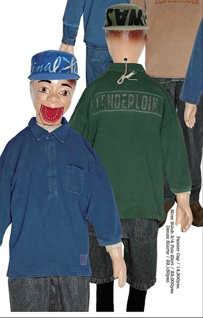 TENDERLOIN テンダーロイン NYLON PAINTER CAPキャップ