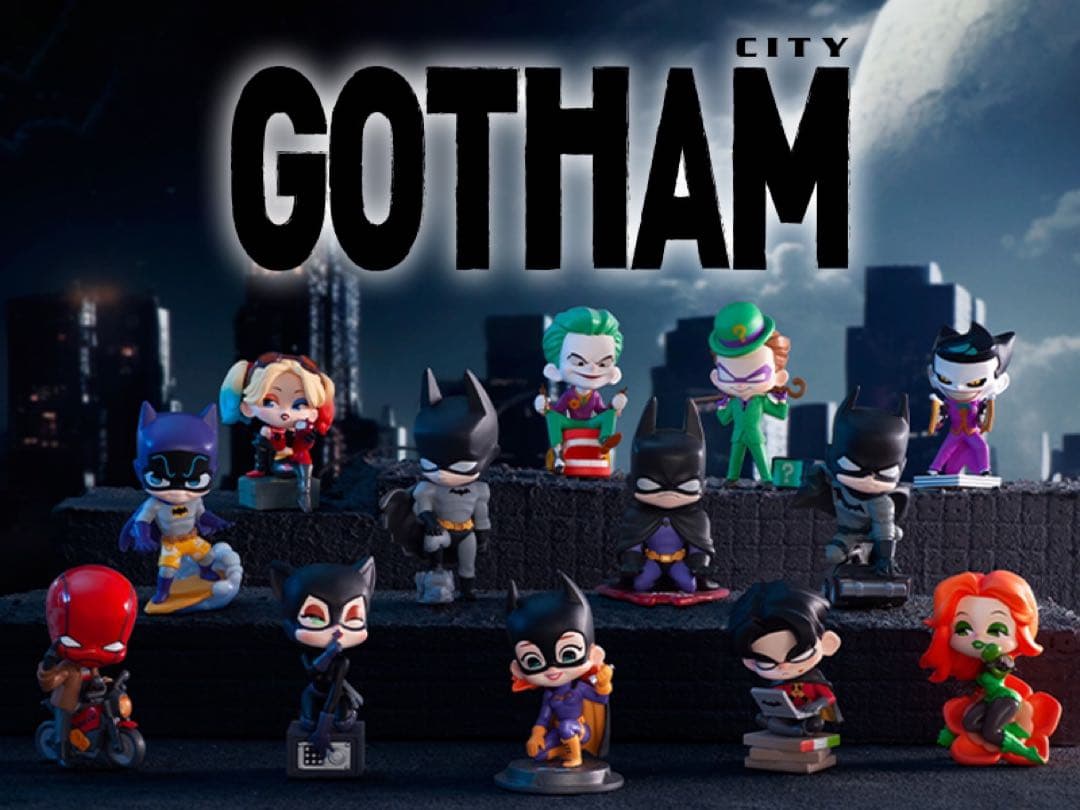 POPMART DC GOTHAM CITY シリーズ 7体セット