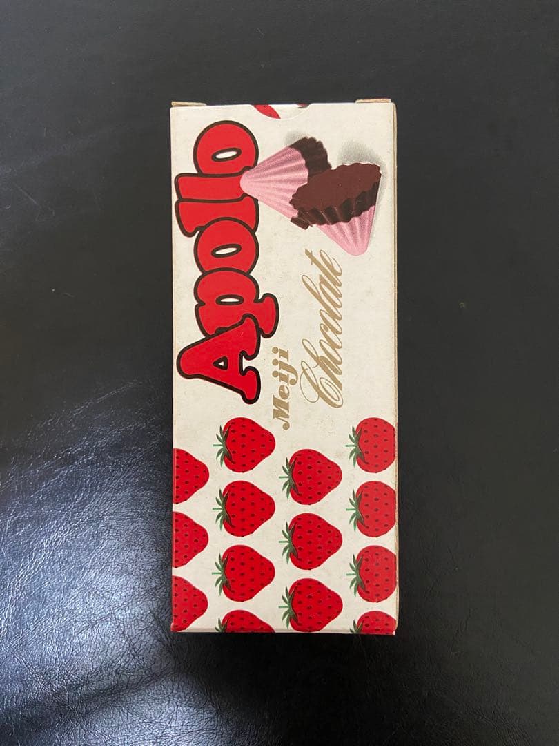 明治　アポロチョコレート　空箱
