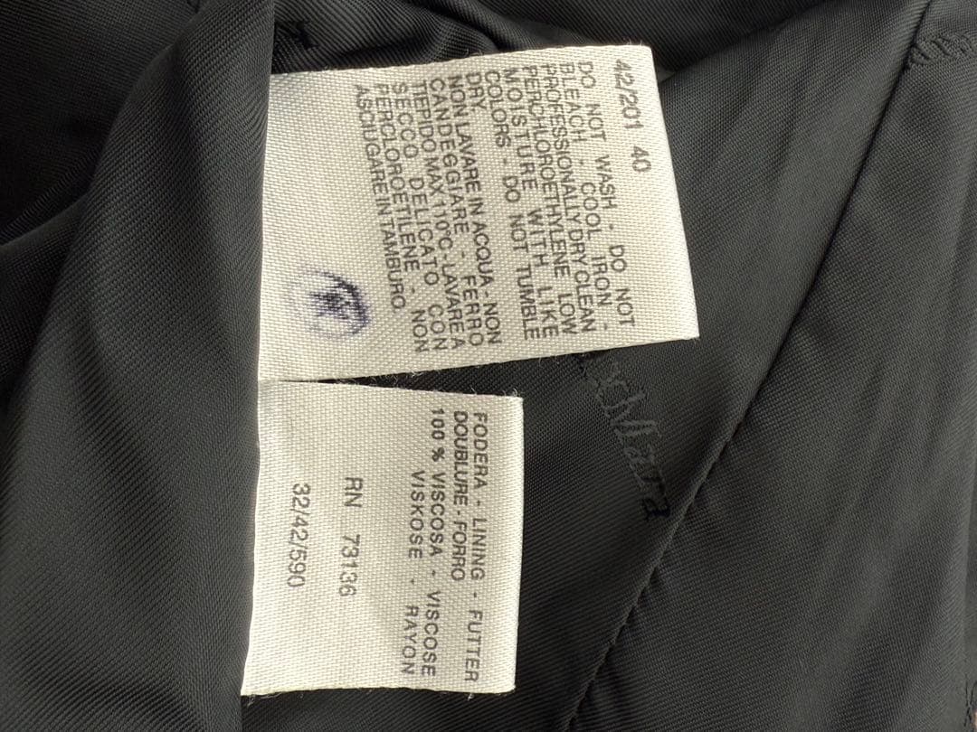 MAX MARA マックスマーラ ウールチェスターコート 40