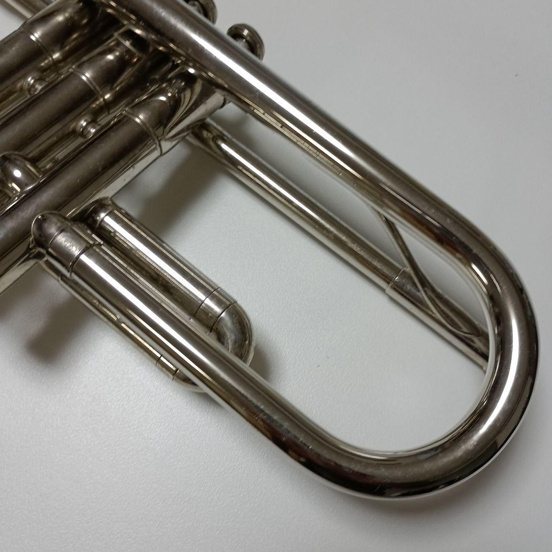 【ジャンク】YAMAHA YTR-135 シルバートランペット マウスピース無し