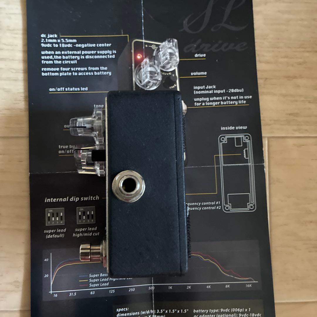 Xotic SL drive ギターエフェクター　歪み