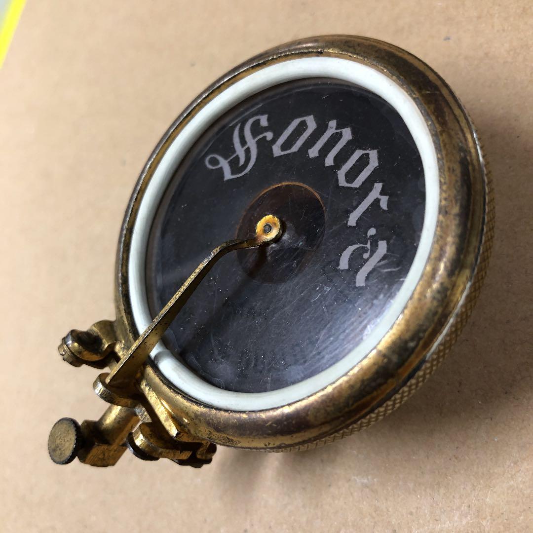 ♬ SONORA 初期型 最高級 ゴールドサウンドボックス 蓄音機 ♬