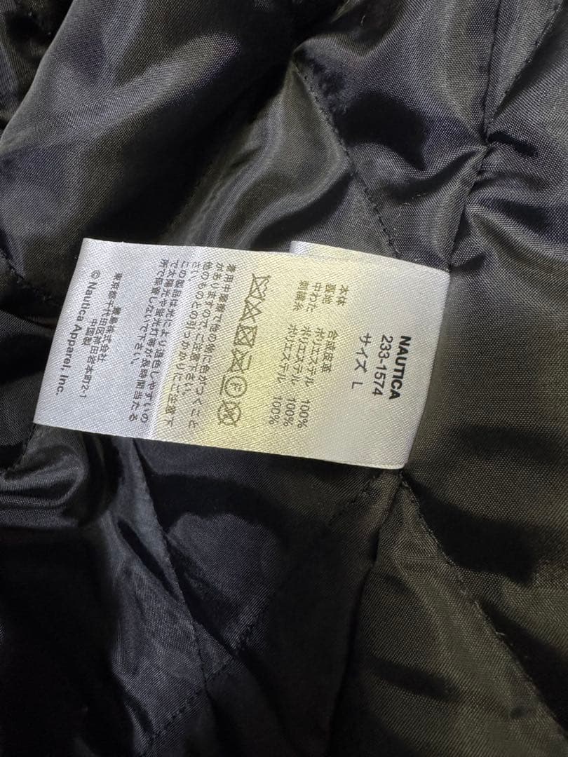 NAUTICA ノーティカ ブラック レザー シングルライダース L