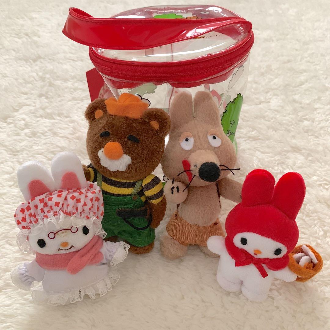 【希少レア】サンリオ マイメロディ ポーチ入りマスコットセット 赤ずきん