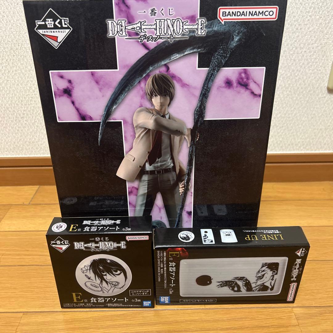 DEATH NOTE 一番くじ　A賞夜神月フィギュア おまけアソート付