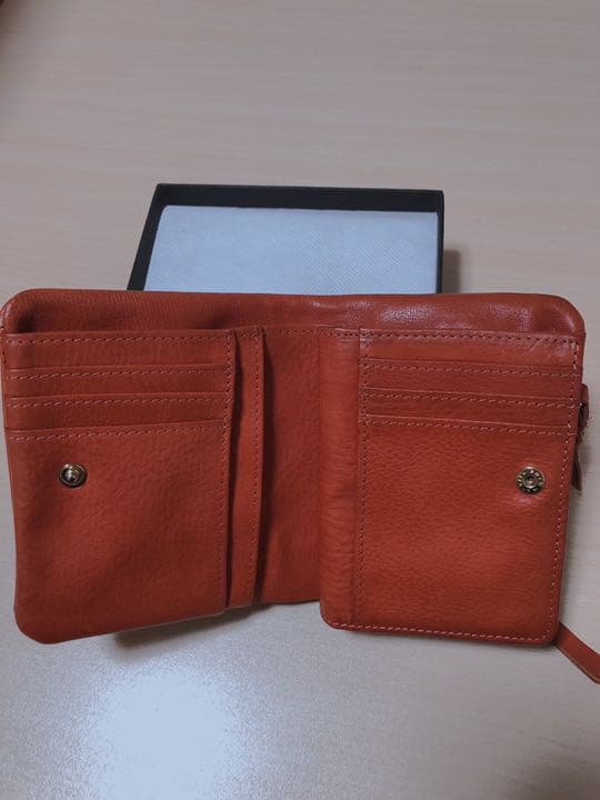 ぱーぷる marmelo アリゾナレザー　2つ折り財布