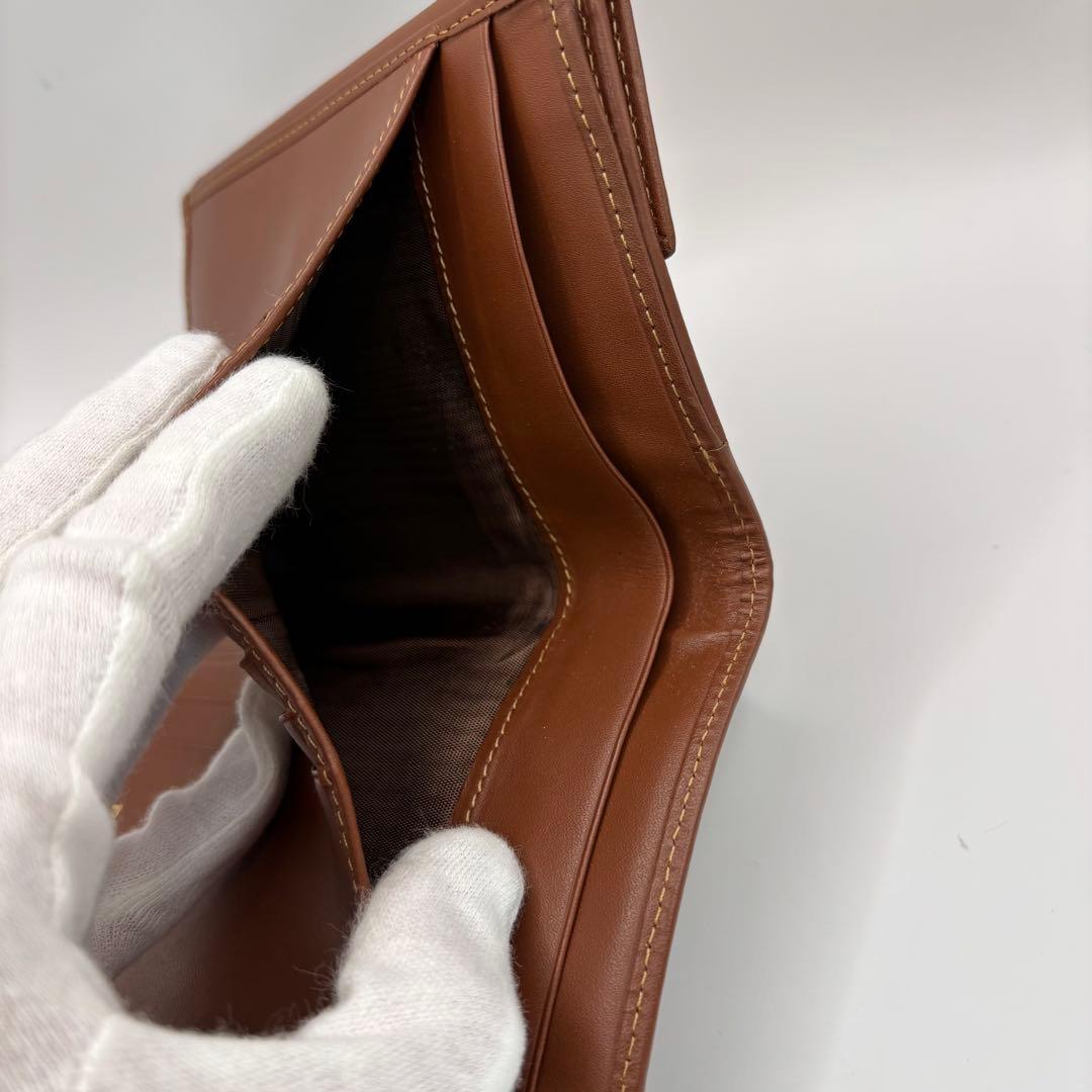 美品/希少品　BURBERRYS 二つ折り財布　チェック　グリーン　ブラウン