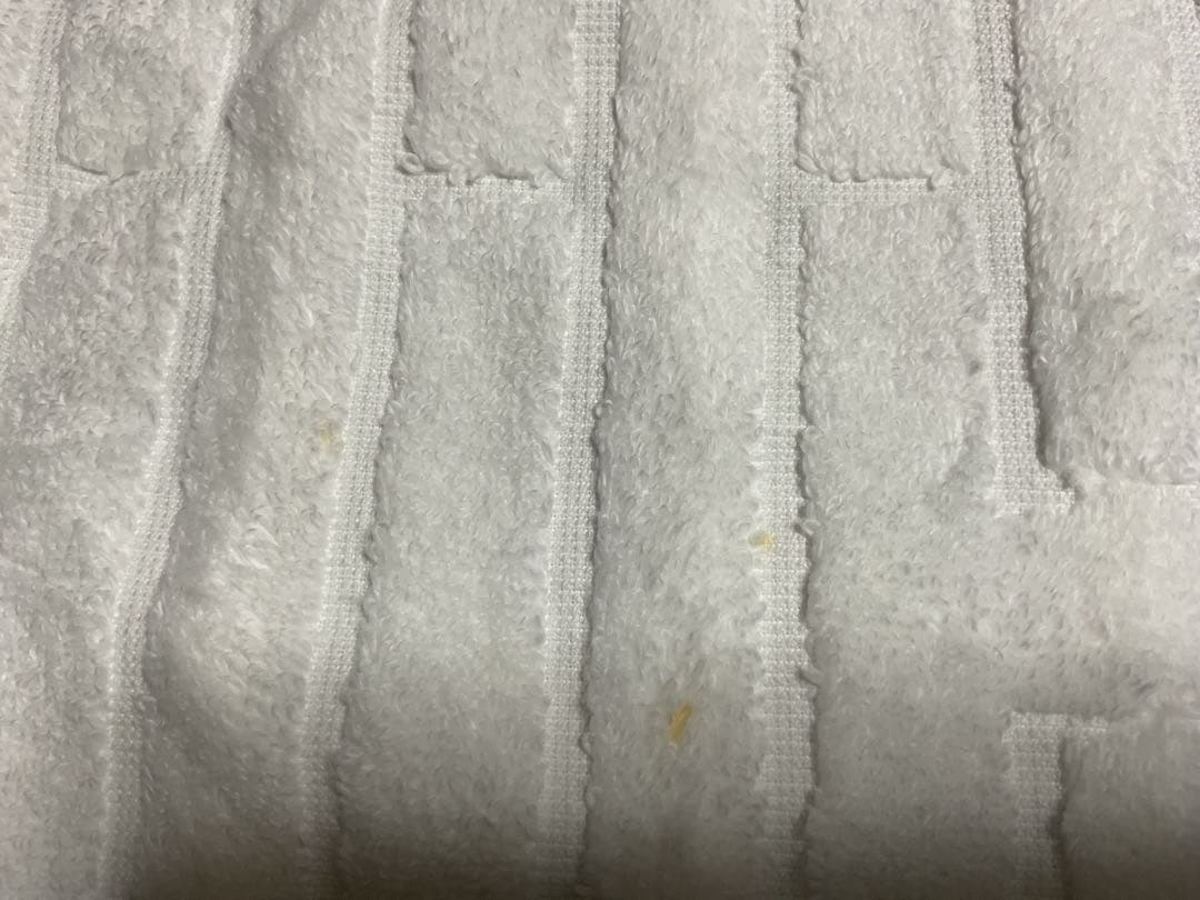 HERMES タオル2枚セット オレンジ ホワイト