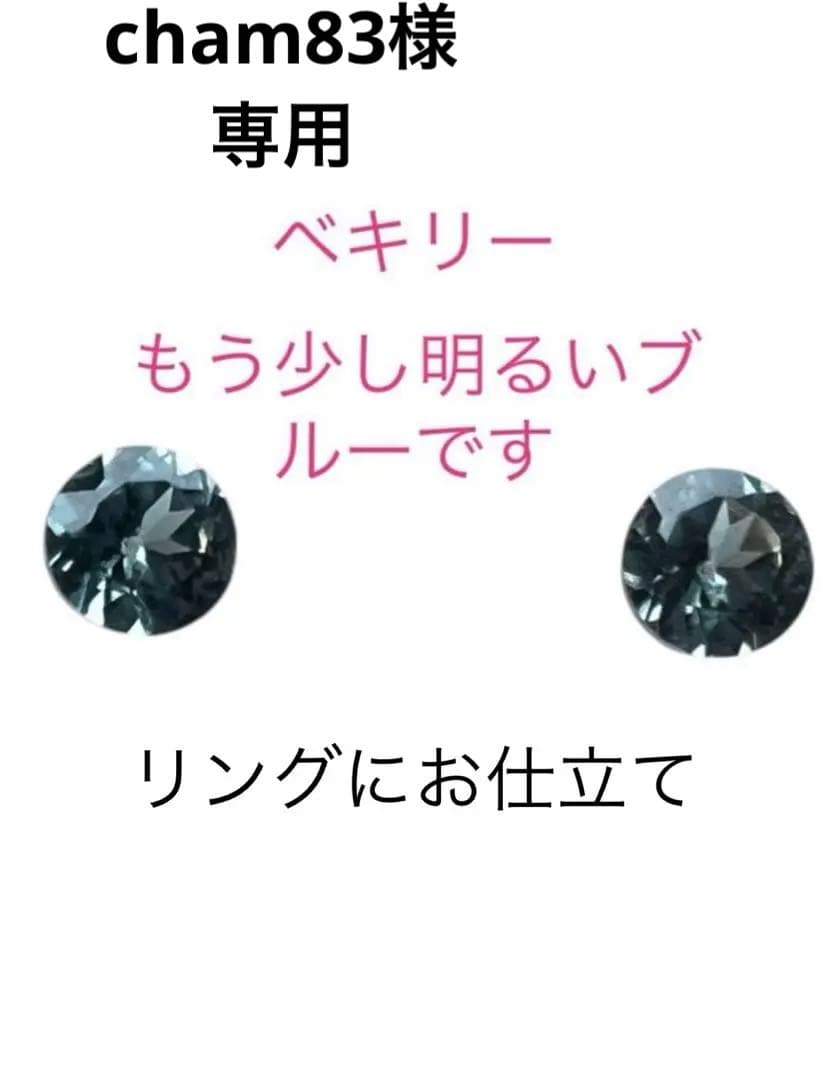 cham83　指輪とピアス