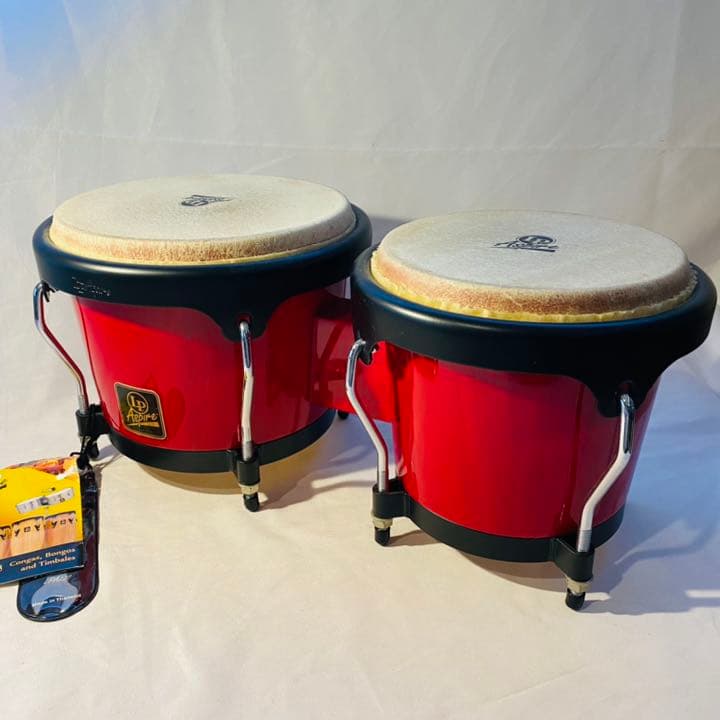 ボンゴLPA601-RW Aspire Wood Bongo Red タグ付き