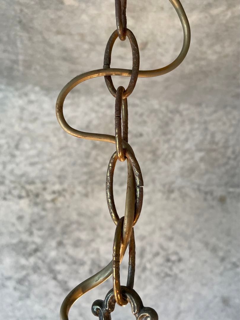 24. 超激安！フランス アンティーク シャンデリア 3灯 キャンドル ライト