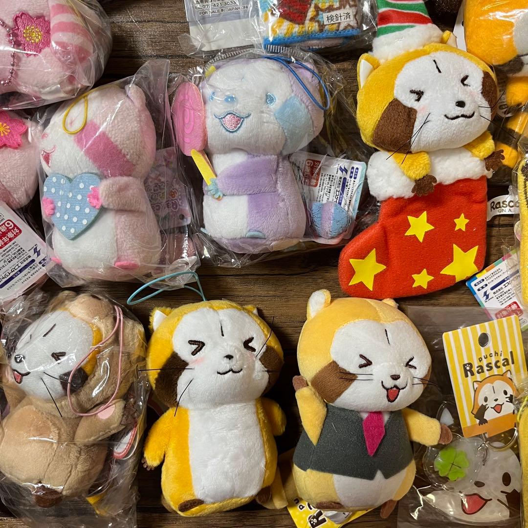 あらいぐまラスカル　ぬいぐるみマスコットなど詰め合わせセット