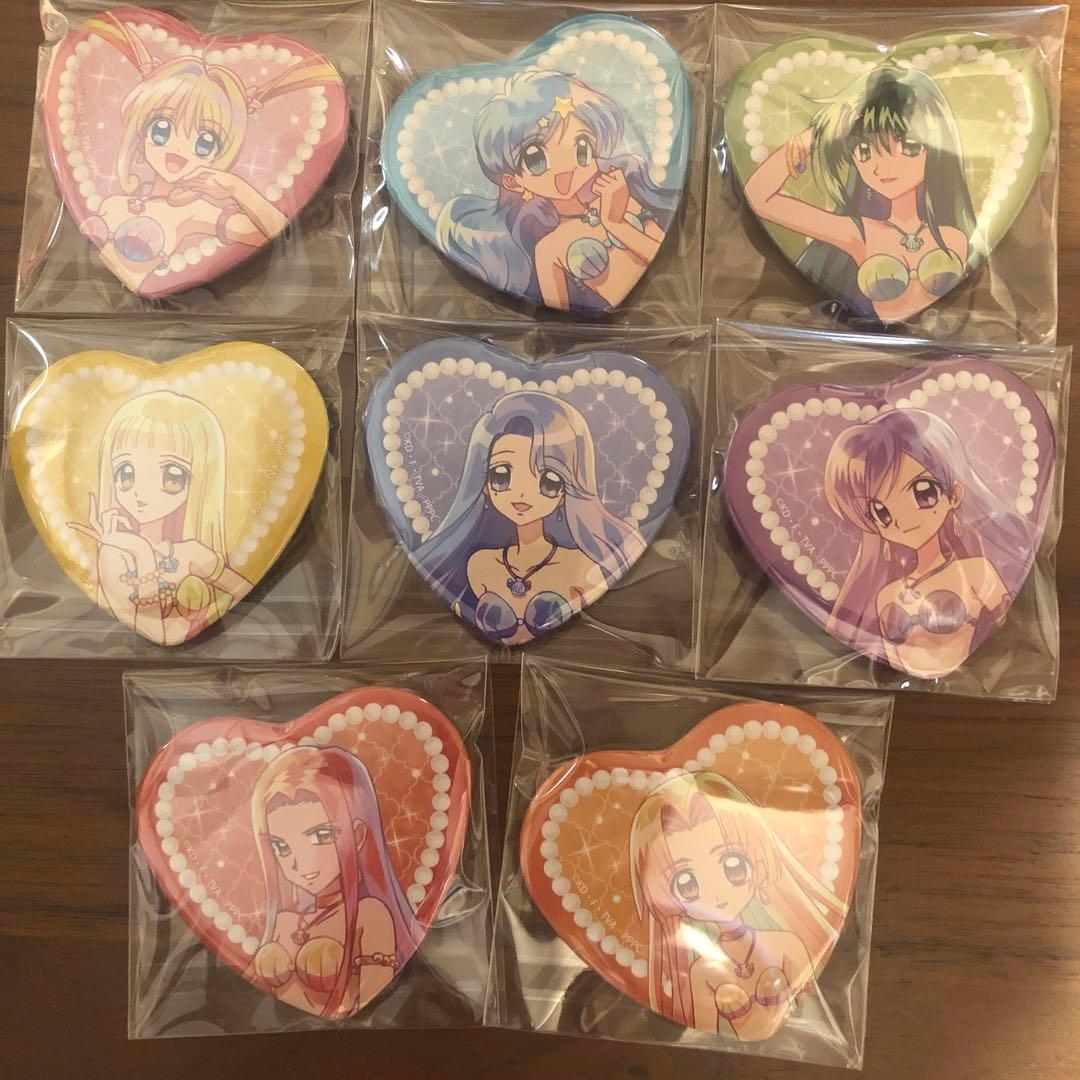 ぴちぴちピッチ　THEキャラ　ハート缶バッジ