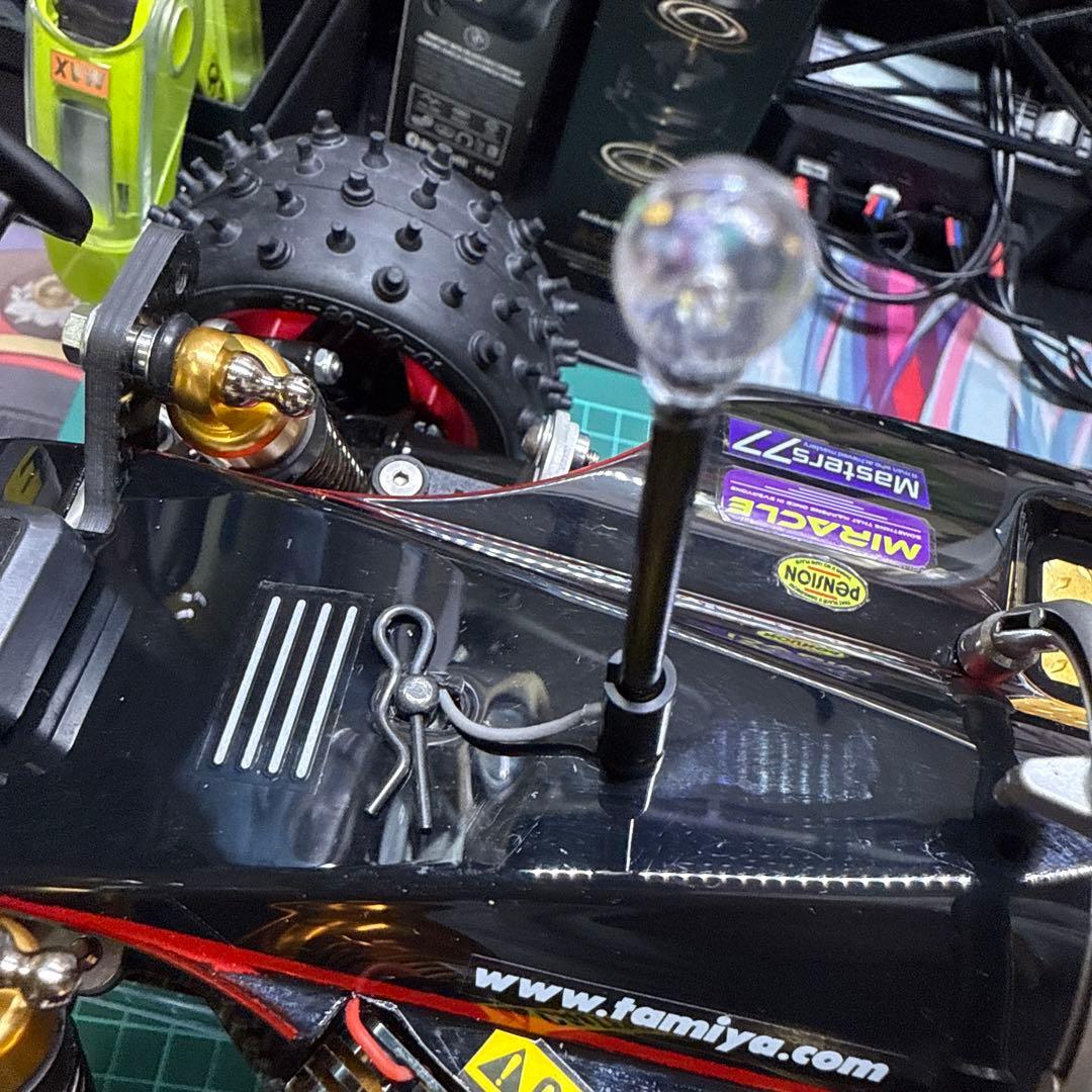 タミヤ1/10 アバンテ(2011)ブラックスペシャルメカ無し